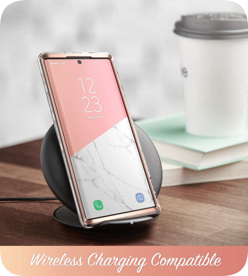i-Blason Cosmo Series Case for Galaxy Note 20 5G 6.7 inch (2020 Release), Protective Bumper Marble Design