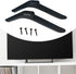 FVDPWYE 2X 22.5cmx5.5cmx2cm TV Base Stand Table Top TV Legs