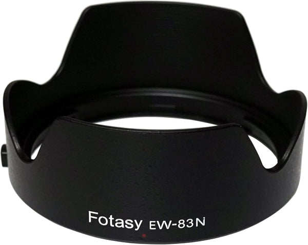 RF 24-105mm F4L Lens Hood - EW 83N Petal Bayonet Mount Shade, Reversible Non-Glare Finish for Canon Lens