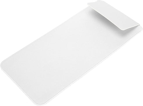 Keyboard Case, Thin Portable Faux Leather Dustproof Waterproof Shockproof Carrying Bag for Logitech K380 (White +