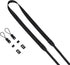 DOROM Universal Adjustable Slim Shoulder Sling Neck Strap for All Camera DSLR SLR (Black)