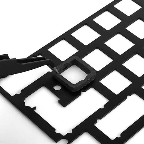 YIMAGUJRX RUNJRX Keyboard Poron Switch Pads, LE-32 Poron Sound Dampening Foam for Mechanical Gaming Keyboard