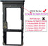 for Moto G Stylus 5G 2022 Micro SD Card Tray,Single Sim Card Tray Slot Holder Replacement for Motorola Moto G Stylus 5G 2022 XT2215-1 XT2215-4 6.8" (XT2215-Blue)