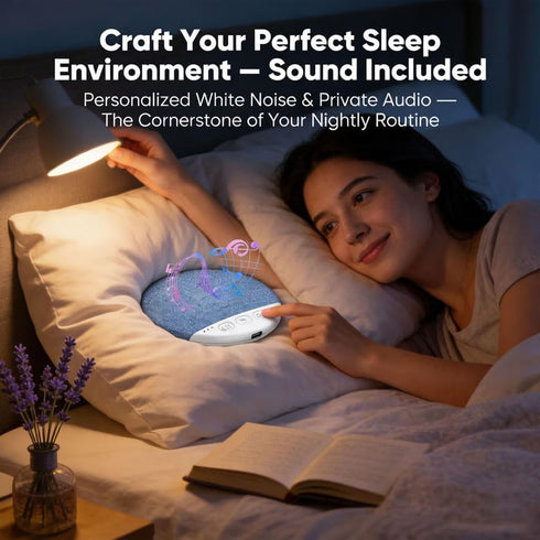 TZVXPGI Bluetooth Pillow Speakers for Sleeping, Ultra-Thin Wireless Under Pillow Sleep Speaker for Side Sleepers, Mini