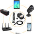 Powseed 45W Universal AC Adapter with 5V 2A USB Port, DC Power Supply Cord with 8 Tips