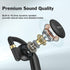 DOSS Open Ear True Wireless Headphones, 30 HRS Playtime, Bluetooth 5.3 Earbuds for Workout