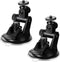 Qulkws 2PCS Dash Cam Suction Cup Mounts, Car Camera Mount, Windshield and Dashboard