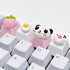 Cute Keycap 4 pcs, Custom 3D Model Keycap for Cherry MX Switches Mechanical Gaming Keyboard (Cute Animal Keycaps)
