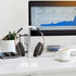 SOLUSTRE Headphone Stand Aluminum Gaming Headset Holder, Earphone Hanger Desk Mount Rack for Home and Office