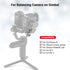 SMALLRIG 100g Removable Counterweight for DJI Ronin S/Ronin RS 2/Ronin-SC/Ronin RSC 2 Stabilizers