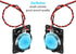 uxcell 1 2W 8 Pcs Ohm Small Speakers Metal Ear Shell Internal Micro Magnet Speaker for Mini Speakers DVD EVD Multimedia