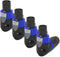 4 Pack Professional SpeakON Speaker Adapter Connectors, Audio Plug Twist Lock 4 Pole Compatible with Neutrik