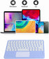 Bluetooth Keyboard, 10-inch Wireless Keyboard with Touchpad, Ultra-Slim Portable Rechargeable for iPad, iPhone, Android