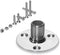 Marine Grade 316 Stainless Steel Antenna Mount Base