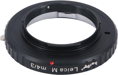Haoge Manual Lens Mount Adapter for Leica M LM Lens to Olympus Panasonic Micro Four Thirds MFT M4/3 Camera