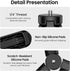 LKTOP 3 3, with1/4 insta360 X5/X4/X3 5 Pro/4/3 Pocket Mini Tripod for DJI Osmo Pocket Portable Tripod Stand Tabletop