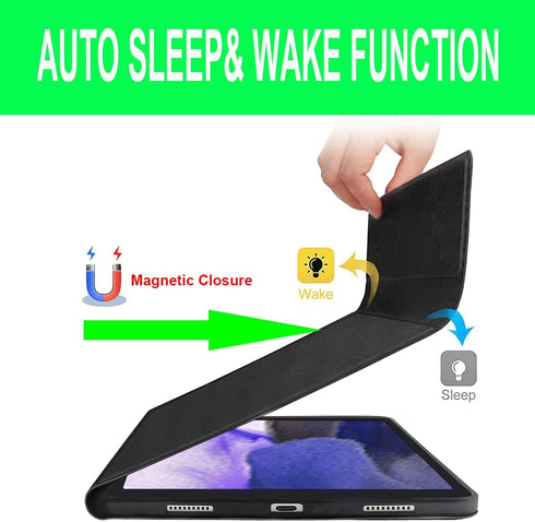 Keyboard Case for Samsung Galaxy Tab S9FE Plus, Detachable Wireless Bluetooth Keyboard Case with Pen Holder