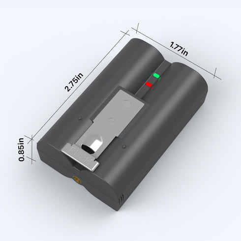Replacement Battery for Ring Camera, 7200mAh Ultra High Capacity Li-ion v4 Battery for Ring-Doorbell-Camera 2/3/4/3plus, Stick Up Cam Battery (2nd and 3rd Gen), Also for Spotlight Cam and Peephole