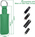 Microfiber Leather USB Flash Drive Case - Anti Lost USB Flash Drive Holder Protective Cover with Keychain, Small Portable Storage Carrying Case for USB Flash Drive (1PC, Green)