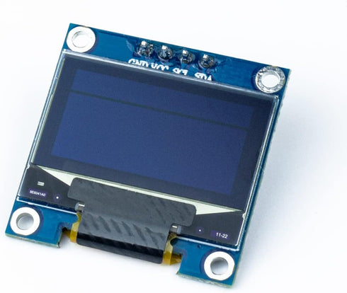 Hosyond 5 0.96 Inch I2C 12864 128x64 SSD1306 Pcs OLED IIC Display Module Pixel Mini Self-Luminous OLED Screen Board