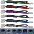 6 Home Theater Speaker Cables for Sony Samsung, 4.2mm Connectors, Includes Tool-Free Wire Crimp Splices