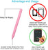 Replacement Drawing Pen for LCD Writing Tablets, 8 Elastic Lanyards, Colorful Stylus for Kids Drawing Tablet (8 PCS)
