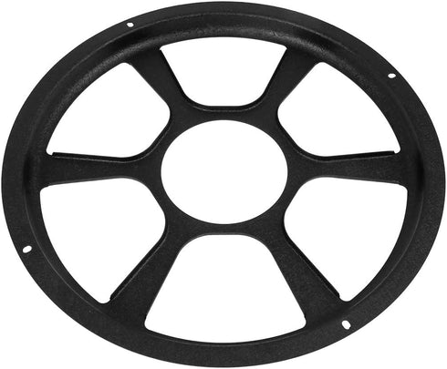 X AUTOHAUX Universal 12 Inch Black Car Audio Speaker Hollow Mesh Subwoofer Grill Cover Protector, 2 Pcs