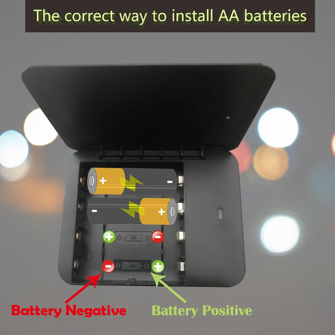 LZDICITARU 4 (2Pack Battery Operated Phone Charger with LED|EmergencyUSB Battery Powered Power Bank Portable AA