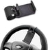 Car Steering Wheel Phone Mount, Portable Smartphone Holder Clip for iPhone 14/13/12/11 Pro Max/XR/XS/S21/S20/S10/Note