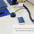 Black Cable Wire Organizer Cord Sleeve, 5 Feet EZ Cable Sleeve Bundler for Home & Office Management