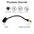 KPALAG 4 Inch 8 Inch Sync2 Sync3,Replace#:HC3Z-19A387-B, HU5Z-19A387-A Backup Camera Harness Adapter Replacement to PNP
