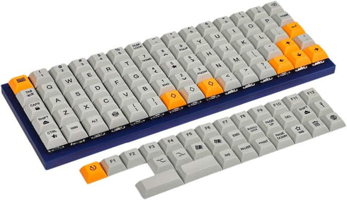 YMDK 75 Keys DSA Dye Sub PBT Keycaps for Ortholinear Layout MX Keyboards, XD75, ID75, Planck, Preonic