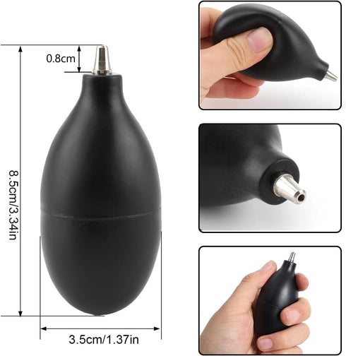 3Pcs Bestgle Mini Squeeze Ball Pump Duster Air Blower Dust Cleaner Blowing Cleaning Tool for Watch Camera Lens Hearing Aid by Bestgle