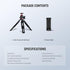 NEEWER 360 GM-2G Entry Level Version Mini Tripod for Camera, Small Desk Portable DSLR Webcam Cell Phone Mount Holder