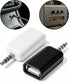 Jxiwfvl 2 3.5mm Mp3 PCS Aux to USB Adapter - USB Female to Jack Audio Adapter for Flash Drive Car CD Player, Music