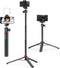 ULANZI MT-44 Extendable Phone Tripod, 59" Selfie Stick Vlog Stand with 2 in