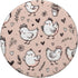 Funny Chickens Pattern PopSockets Standard PopGrip Chicken