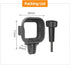 Sinyutia Insta360 1/4" Backpack Camera Cage for Go Ultra Accessories, Vertical Horizontal Extension Frame Adapter Mount