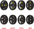 Trigo Bicycle Computer Mount Insert Kit Base Adapter for Garmin K-Edge, Bryton, Wahoo, MIO, Giant Out Front Replacement