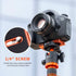 K&F Concept Aluminum Alloy Quick Release Plate with 1/4 Inch Screw for Camera, Cage, Cellphone, etc (Orange)