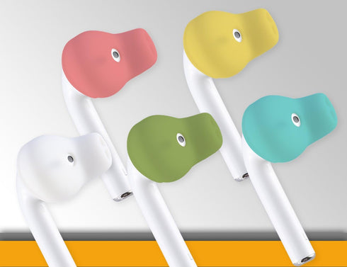 ACOUS Design Purest Earbuds Covers, Anti-Slip Sport Covers Compatible with Apple EarPods and AirPods (Olive Gray)