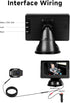 VECHTEL 4.3 Inch 360 Baby Car Camera HD Rear-Facing Car Camera for Baby with Monitor, IR Night Vision, Wide Angle, Easy