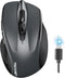 TECKNET Wireless Mouse (BT5.0/3.0 & 2.4G) Rechargeable 4800 DPI Silent Mouse, 8 Buttons, USB A Wide Compatibility - Grey
