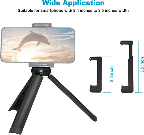 NexiGo Lightweight Mini Tripod for Camera/Phone/Webcam, Extendable Stand for Logitech Webcam C920 C922 C925e