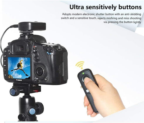 Pixel 2.4G Wireless Remote Control DC2 Shutter Release for Nikon MC-DC2 Z7 Z6 D5600 D3300 D5000 Cameras