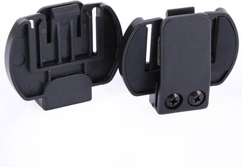 2 Pcs Vnetphone V6 V4 V2-5OOC Intercom Accessories, Helmet Intercom Clip Mounting Bracket for Motorcycle BT Bluetooth