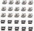 Mini USB Type B Female Port, 5-Pin 180 Degree SMD SMT PCB Jack Socket, 25 Pcs