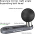FANAUE Bolt Head Adapter Ball Base with 10mm Mounting Hole, MB-02 Aluminum Alloy Mount Base for RAM Mounts B Size
