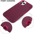 iPhone 13 Pro Max Case with Full Body Protection, Heavy Duty Shockproof 3 in 1 Silicone Rubber Cover for 13ProMax 6.7
