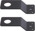 2 Pcs Black Antenna Mount, 3/4" Hole Thick Steel Brackets for UHF VHF Ham NMO Antennas
